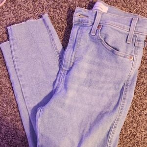 Signature by Levi Strauss Light Blue Ankle Jeans